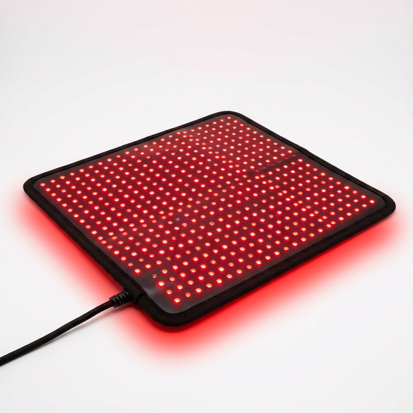 Red Light Therapy Mat Designed for Full Body Wellness, FDA Class II Medical Device, Yoga Mat Design, Portable — Studio Shot