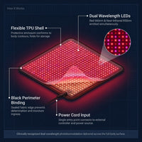 Red Light Therapy Mat Designed for Full Body Wellness, FDA Class II Medical Device, Yoga Mat Design, Portable — How It Works